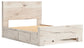 Lawroy Queen Panel Bed with Mirrored Dresser