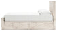 Lawroy Queen Panel Bed with Mirrored Dresser