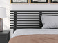 Danziar Queen Panel Headboard with Mirrored Dresser and Nightstand