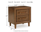 Lyncott California King Upholstered Bed with Mirrored Dresser, Chest and Nightstand