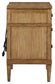 Sharlance Queen Upholstered Panel Bed, Dresser, Mirror and Nightstand