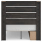 Hollivern Full Panel Storage Bed, Dresser and Mirror