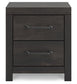 Hollivern Full Panel Bed with Storage with Mirrored Dresser, Chest and Nightstand