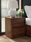 Dilenno California King Canopy Bed with Mirrored Dresser, Chest and Nightstand