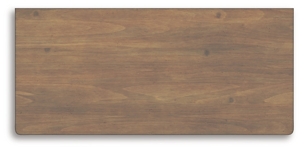 Feddinger King Panel Bed with Mirrored Dresser and Chest