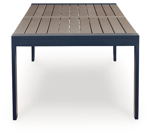 East Beach RECT Dining Table w/UMB OPT