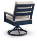 East Beach Swivel Chair w/Cushion (2/CN)