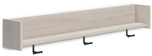 Socalle Wall Mounted Coat Rack w/Shelf