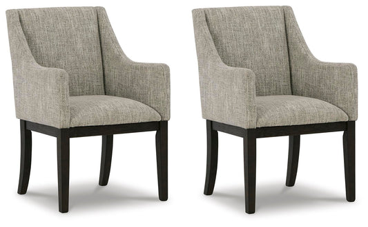 Burkhaus Dining UPH Arm Chair (2/CN)