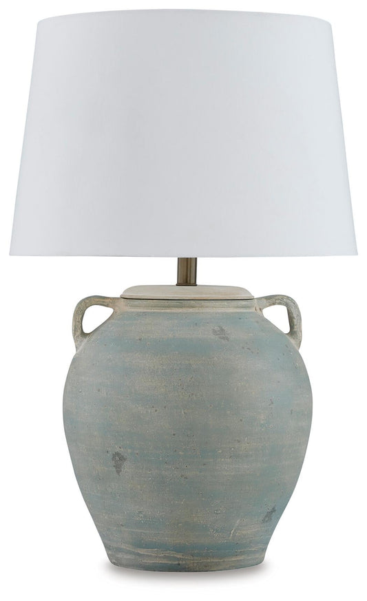 Shawburg Terracotta Table Lamp (1/CN)