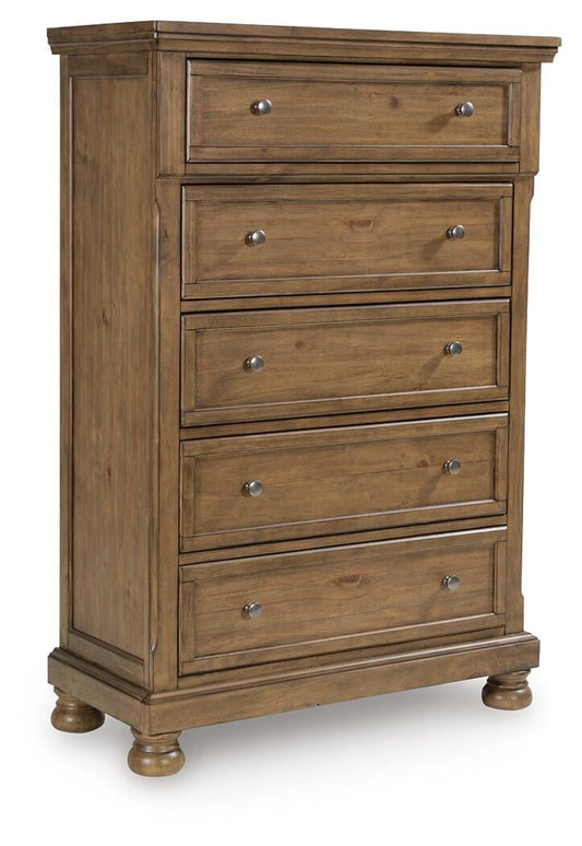Feddinger Five Drawer Chest