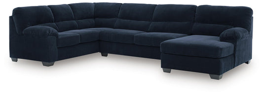 SimpleJoy 3-Piece Sectional with Chaise