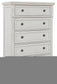 Robbinsdale Queen Sleigh Bed with Storage with Mirrored Dresser, Chest and Nightstand