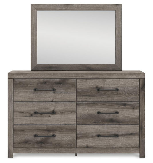 Urbanoore Twin Panel Storage Bed, Dresser, Mirror and Nightstand