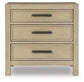 Calmoro King Bookcase Bed with Mirrored Dresser and Nightstand