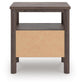 Cadmori Twin Upholstered Panel Platform Bed, Dresser, Mirror and Nightstand