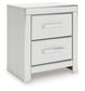 Birmonton King Upholstered Panel Bed, Dresser, Mirror, Chest and Nightstand