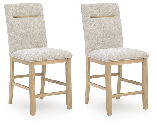 Lasinger Upholstered Barstool (2/CN)