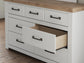 Savonport King Panel Bed. Dresser, Mirror and Nightstand