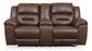 Stoneland DBL Rec Loveseat w/Console