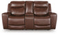 Bexhurst PWR REC Loveseat/CON/ADJ HDRST