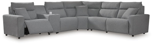 Modmax II 6-Piece Power Reclining Sectional with Console