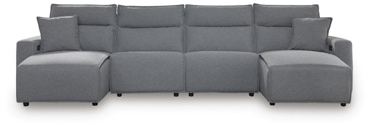 Modmax II 4-Piece Power Reclining Sectional with Chaise
