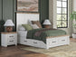 Savonport Queen Panel Storage Bed, Dresser and Mirror