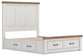 Savonport Queen Panel Storage Bed. Dresser, Mirror and Nightstand