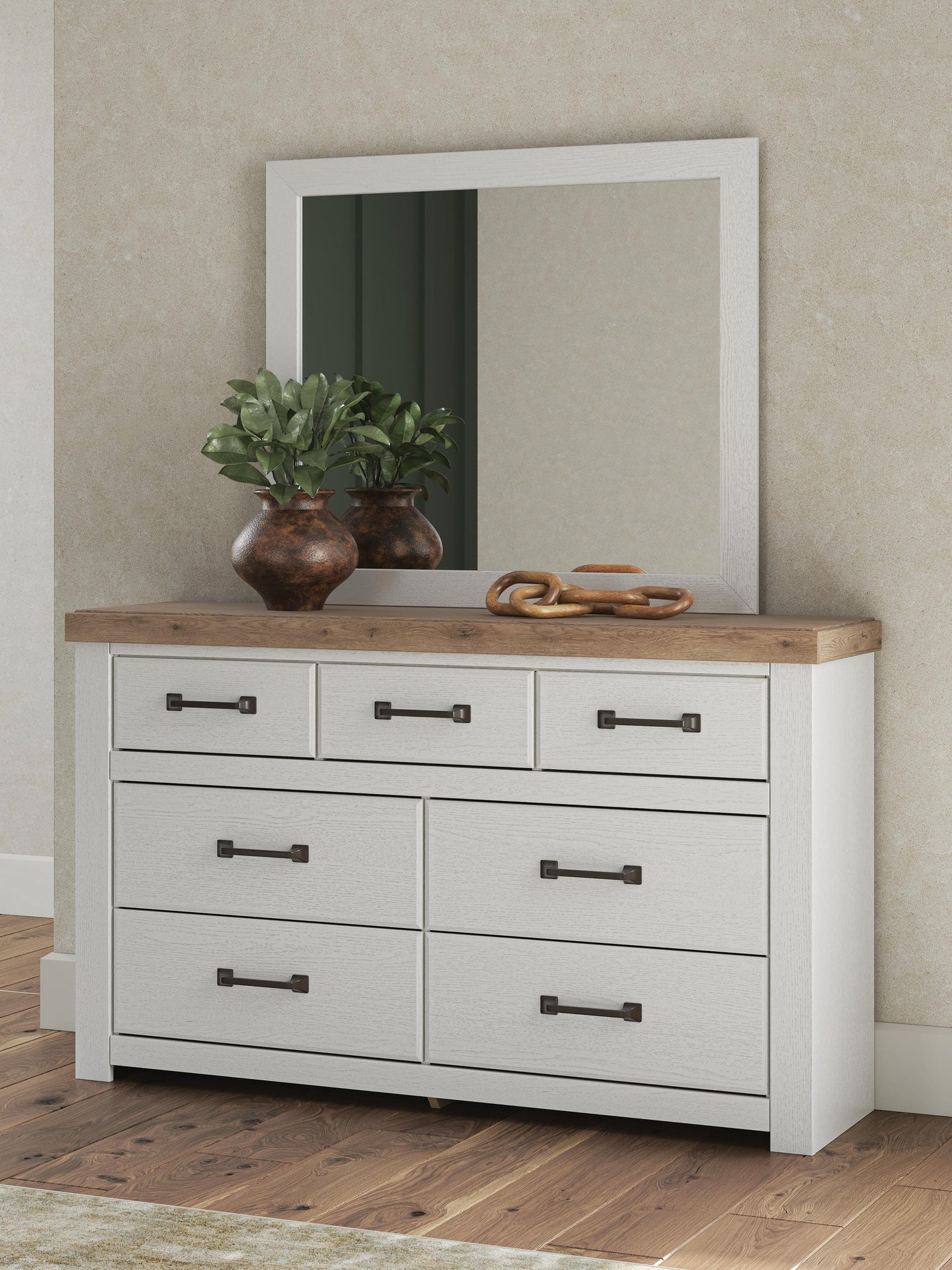 Savonport Queen Panel Storage Bed, Dresser, Mirror, Chest and Nightstand
