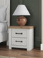 Savonport Twin Panel Bed. Dresser, Mirror and Nightstand