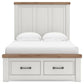 Savonport Full Panel Storage Bed. Dresser, Mirror and Nightstand