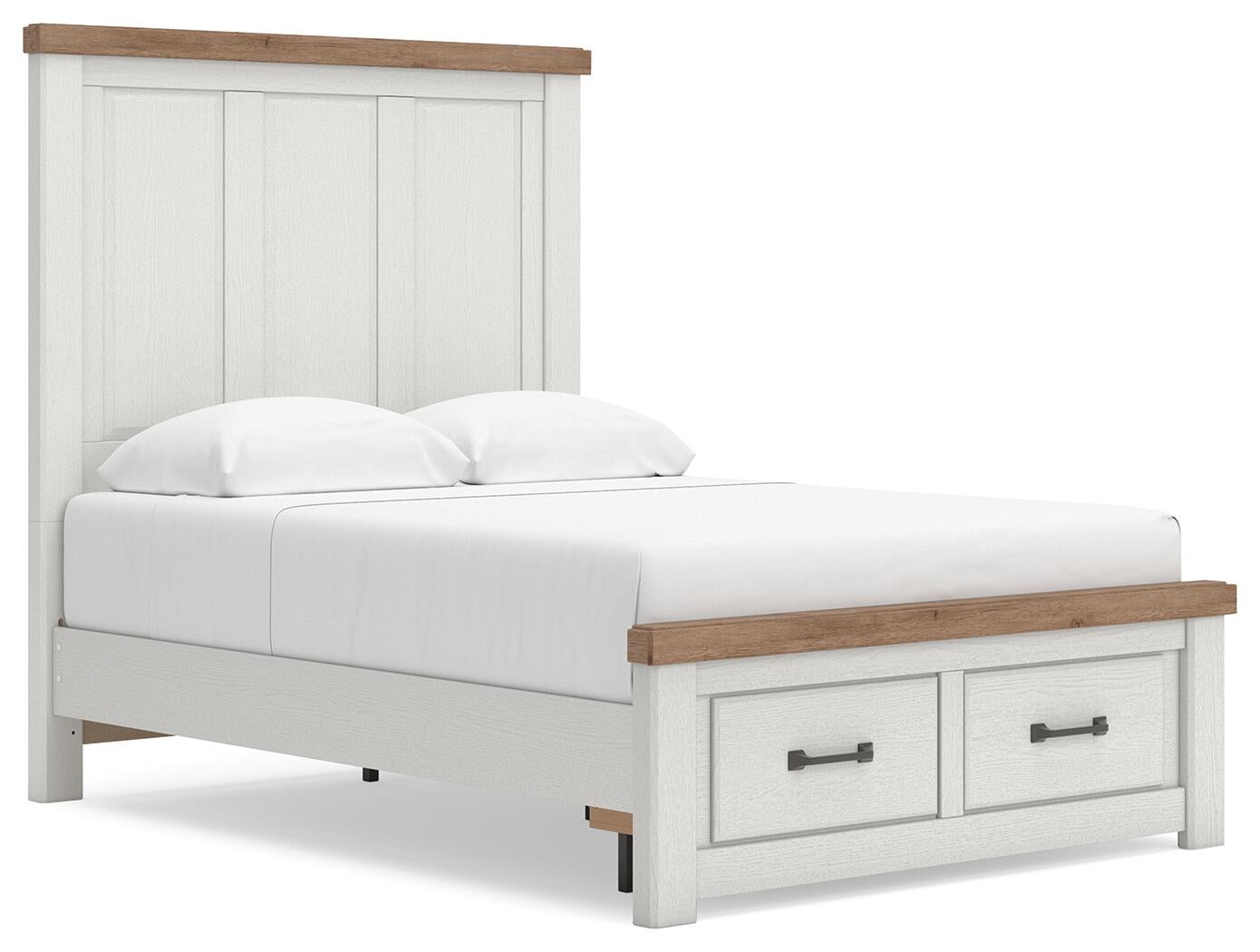 Savonport Full Panel Storage Bed. Dresser, Mirror and Nightstand