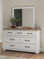 Savonport Queen Panel Bed, Dresser and Mirror