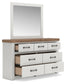 Savonport Queen Panel Bed, Dresser and Mirror