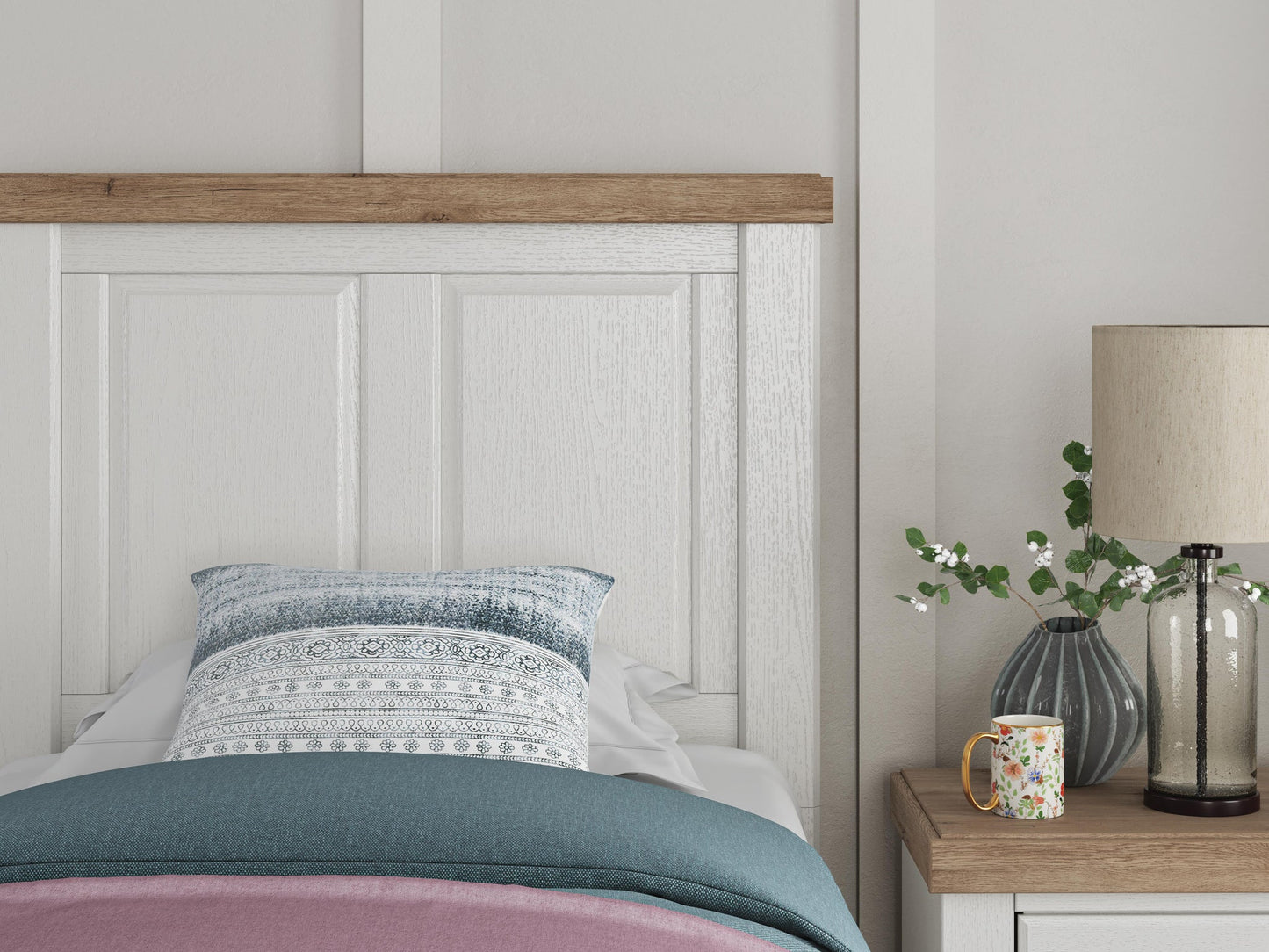 Savonport Twin Panel Storage Bed. Dresser, Mirror and Nightstand