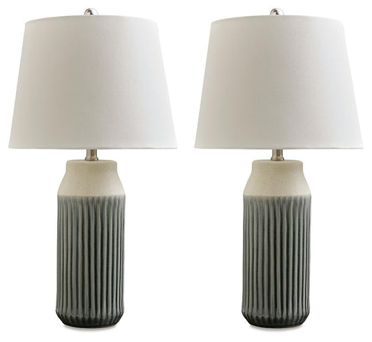 Afener Ceramic Table Lamp (2/CN)
