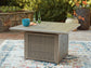 Cliff Trails Square Fire Pit Table