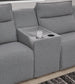Modmax II 7-Piece Power Reclining Sectional with Chaise and Audio System