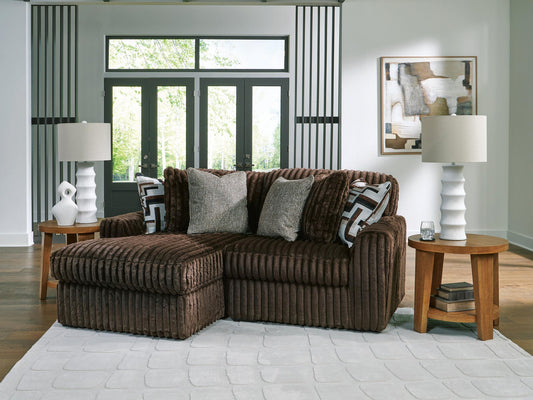 Midnight-Madness 2-Piece Sectional with Chaise