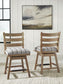 Ridgester UPH Swivel Barstool (2/CN)