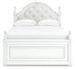 Kozlani Full Upholstered Panel Bed with Storage