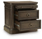 Wickenger Two Drawer Night Stand