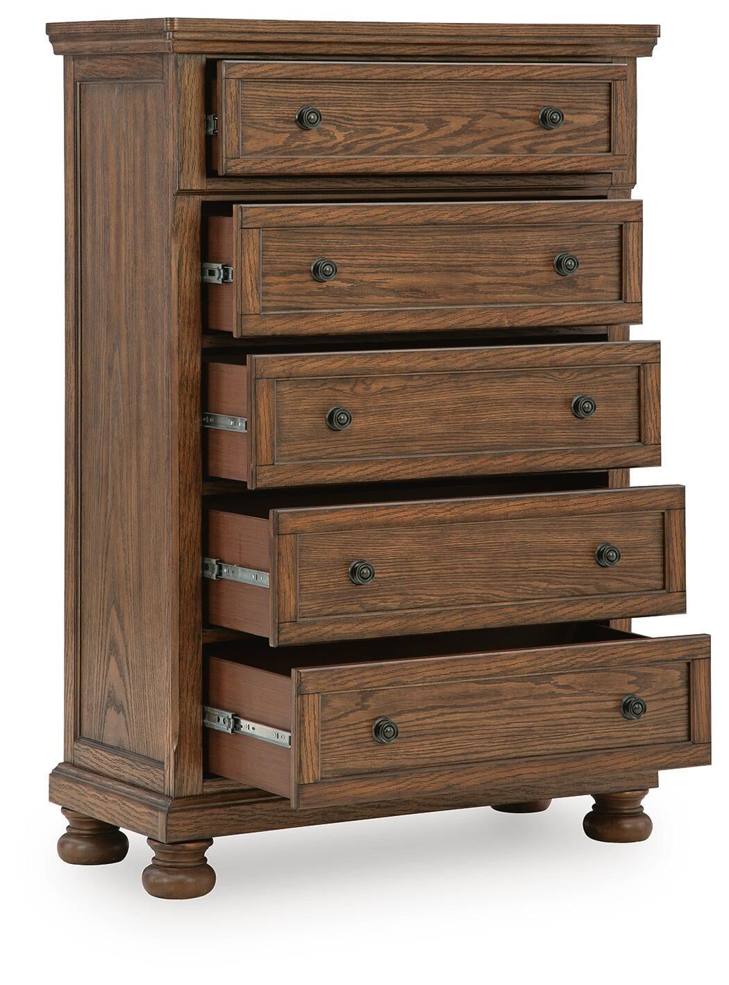 Zackaryn Five Drawer Chest