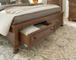 Zackaryn California King Sleigh Storage Bed
