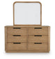 Pamaria Dresser and Mirror