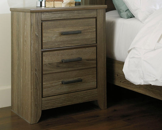 Zelen Two Drawer Night Stand