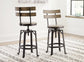 Lesterton Swivel Barstool (2/CN)