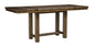 Moriville Counter Height Dining Table and 4 Barstools